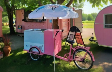 Finnish Food Bike Cart for Sale